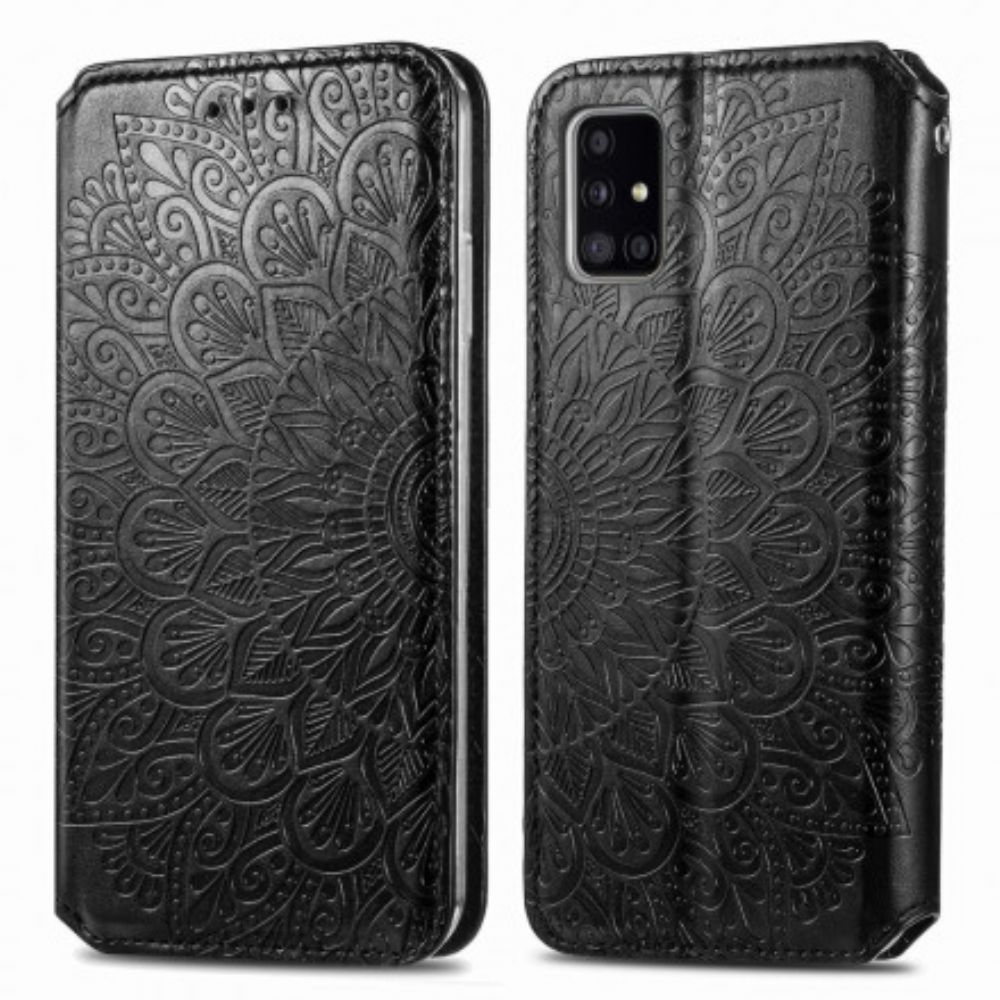 Schutzhülle Für Samsung Galaxy A71 5G Flip Case Mandalas