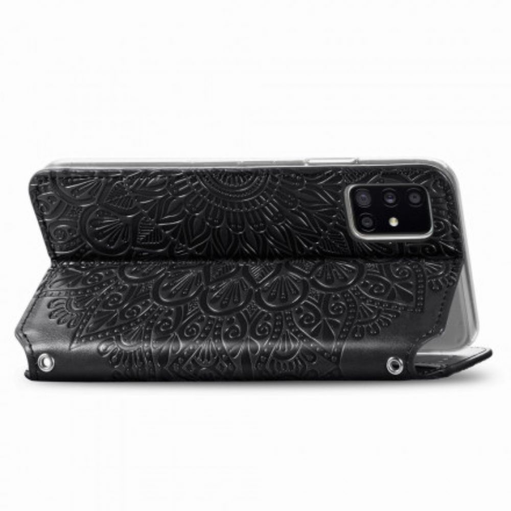 Schutzhülle Für Samsung Galaxy A71 5G Flip Case Mandalas