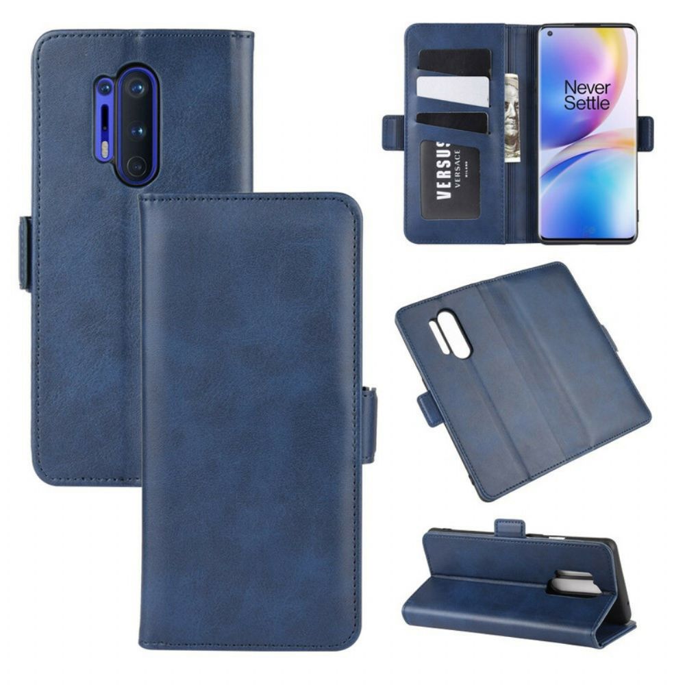 Flip Case Für OnePlus 8 Pro Flip Case Doppelklappe