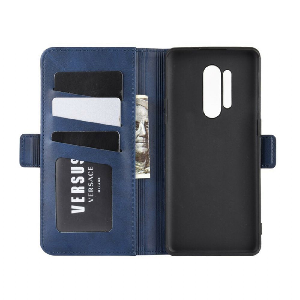 Flip Case Für OnePlus 8 Pro Flip Case Doppelklappe