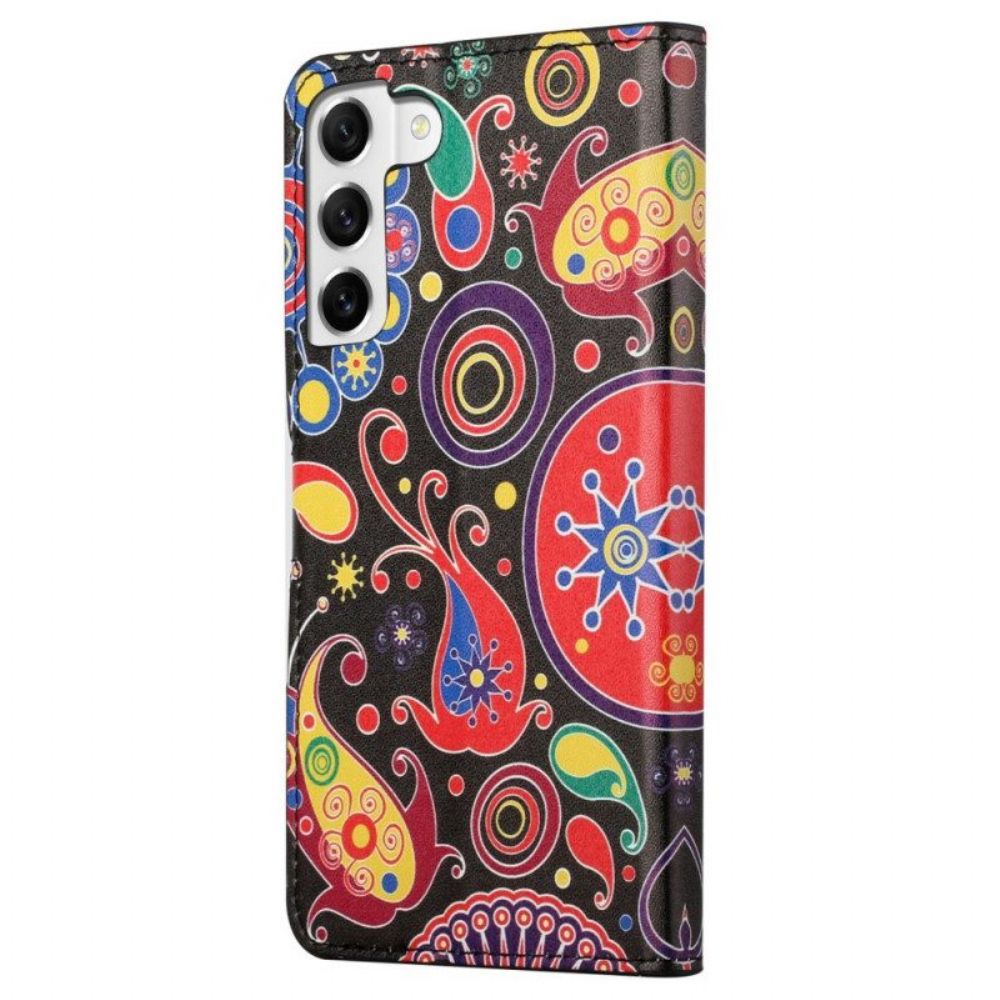 Flip Case Für Samsung Galaxy S23 Plus 5G Paisley