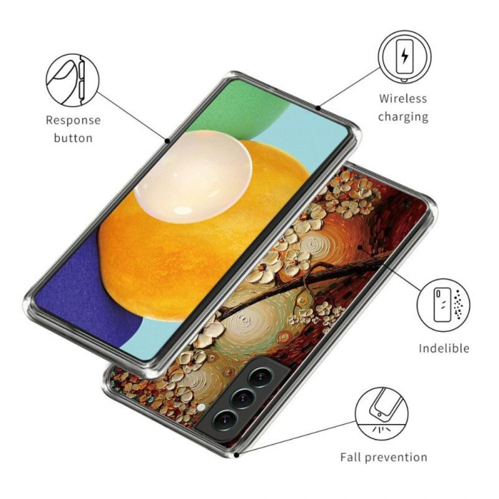 Hülle Für Samsung Galaxy S23 Plus 5G Flexible Blumen