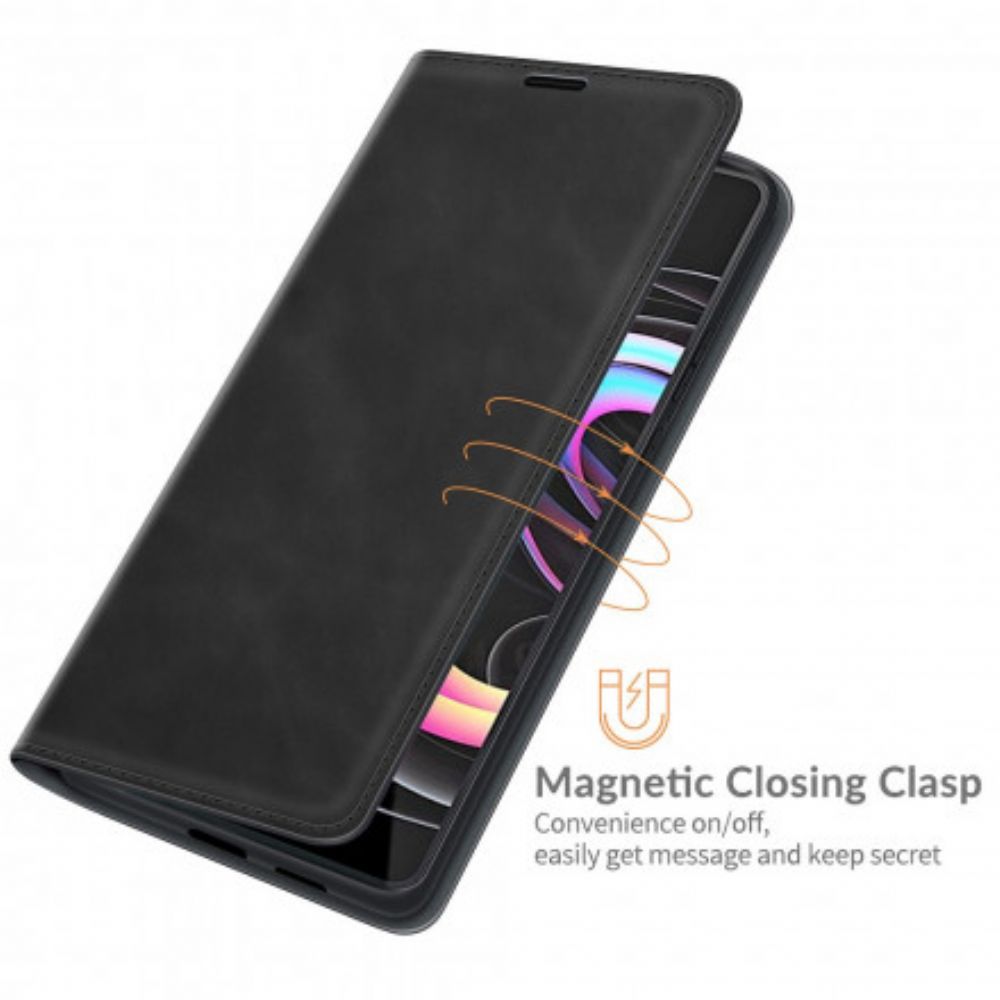 Schutzhülle Für Motorola Edge 20 Pro Flip Case Hautberührung