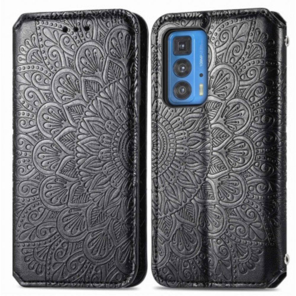 Schutzhülle Für Motorola Edge 20 Pro Flip Case Mandalas