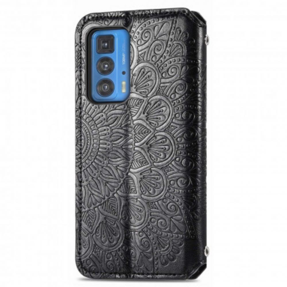 Schutzhülle Für Motorola Edge 20 Pro Flip Case Mandalas