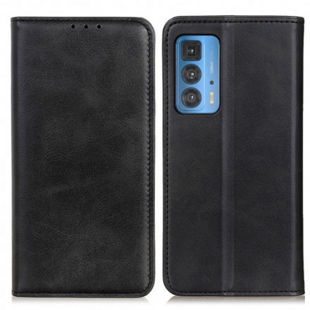 Schutzhülle Für Motorola Edge 20 Pro Flip Case Spaltlederdesign