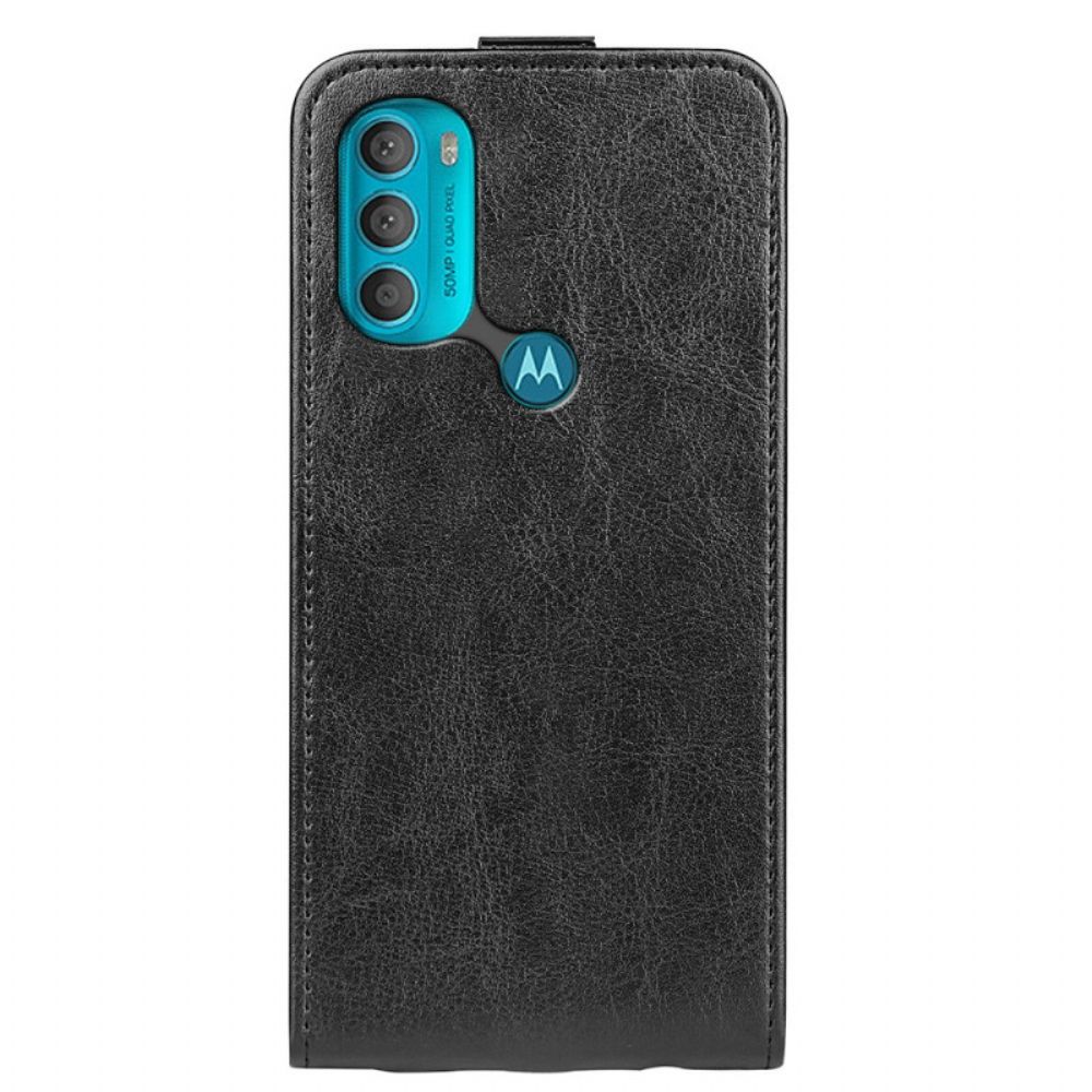 Flip Case Für Moto G71 5G Flip Case Retro-faltung