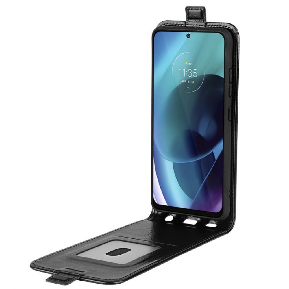 Flip Case Für Moto G71 5G Flip Case Retro-faltung