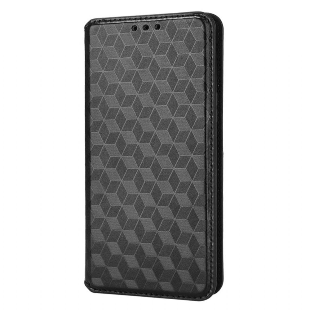 Schutzhülle Für Sony Xperia 5 IV Flip Case 3d-textur