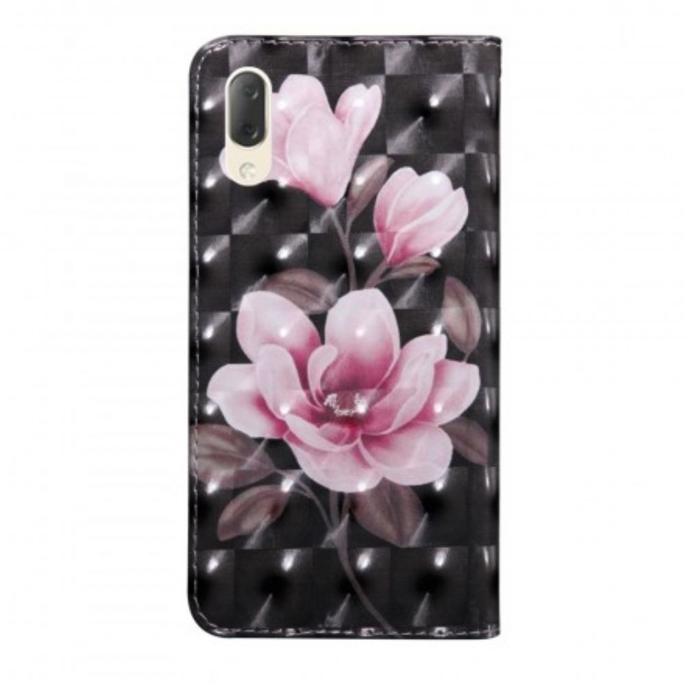 Flip Case Für Sony Xperia L3 Blütenblumen