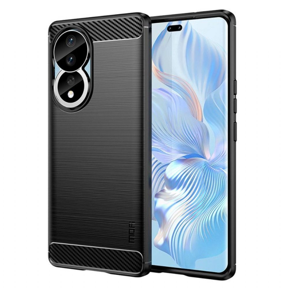 Handyhülle Für Honor 90 Mofi Gebürstete Kohlefaser