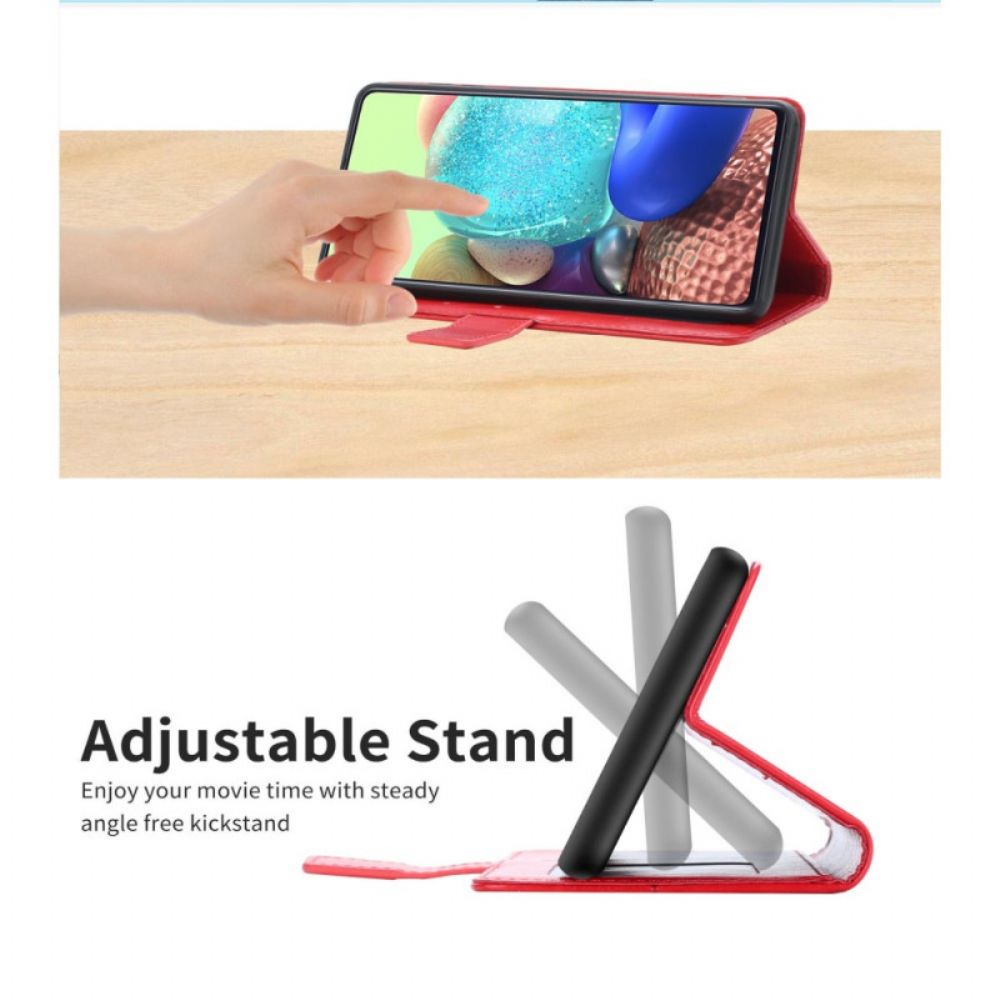 Flip Case Für Samsung Galaxy S10 Plus Geo Y Design Lederstil