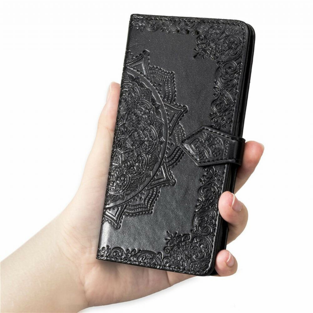 Flip Case Für Samsung Galaxy S10 Plus Mandala Aus Dem Mittelalter