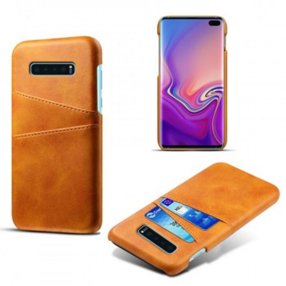 Hülle Für Samsung Galaxy S10 Plus Kartenhalter