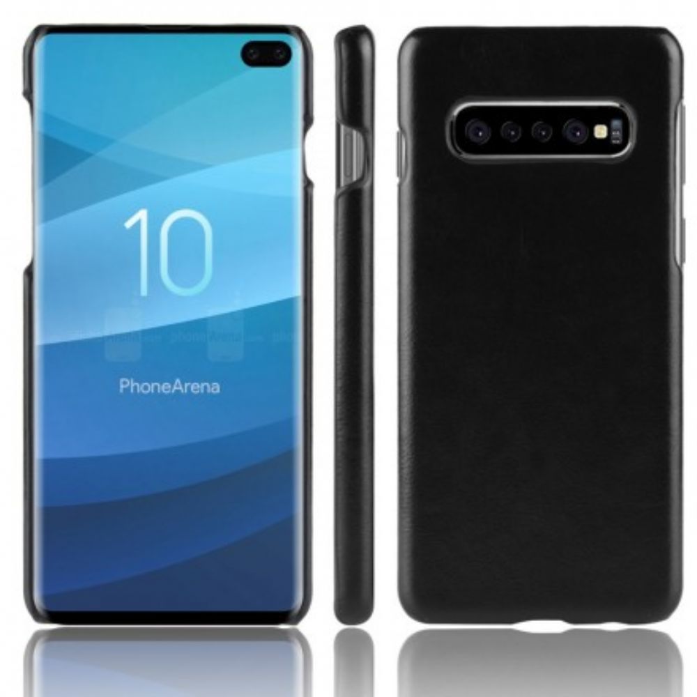 Hülle Für Samsung Galaxy S10 Plus Lichi-leder-effekt