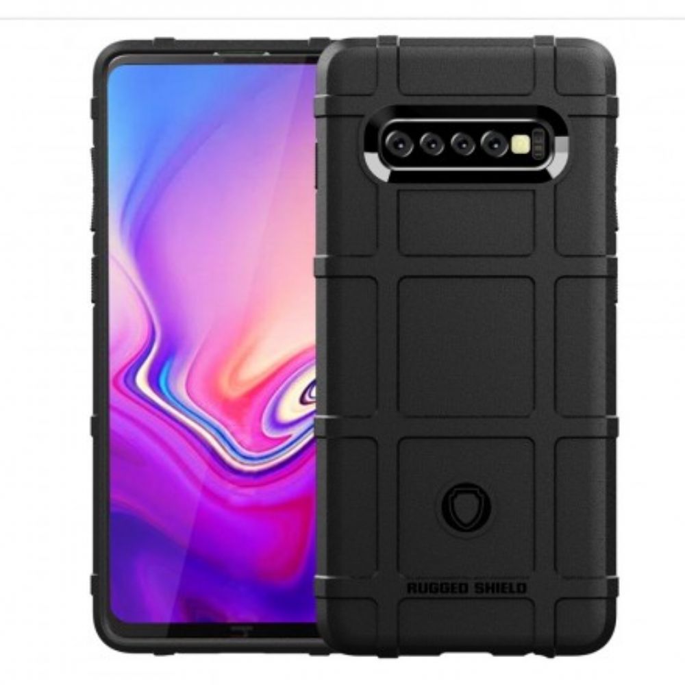 Hülle Für Samsung Galaxy S10 Plus Robuster Schild