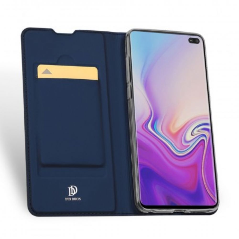 Schutzhülle Für Samsung Galaxy S10 Plus Flip Case Erstklassige Serie