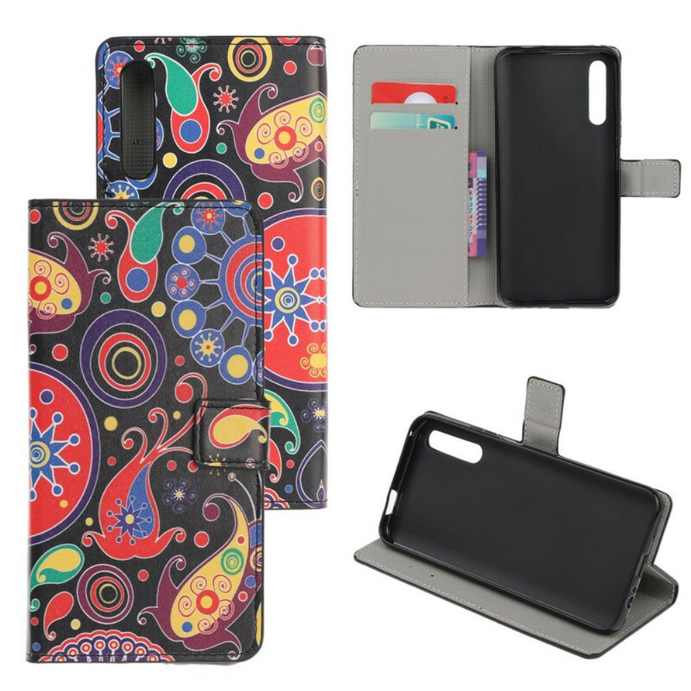 Flip Case Für Huawei P Smart S Galaxy-design