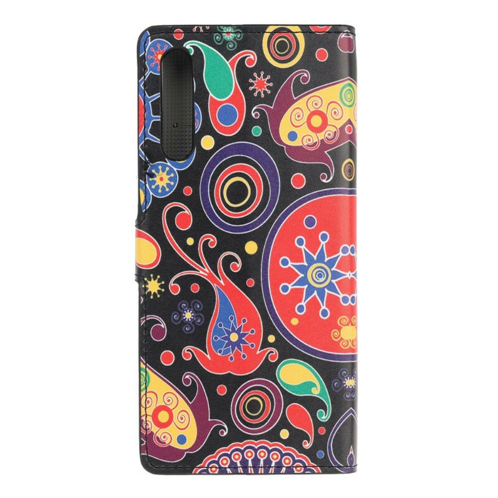 Flip Case Für Huawei P Smart S Galaxy-design