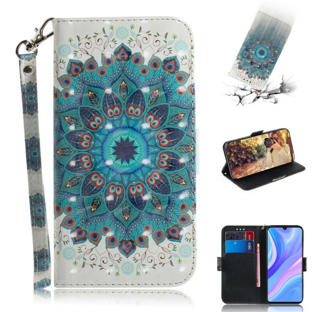 Flip Case Für Huawei P Smart S Meisterhaftes Mandala