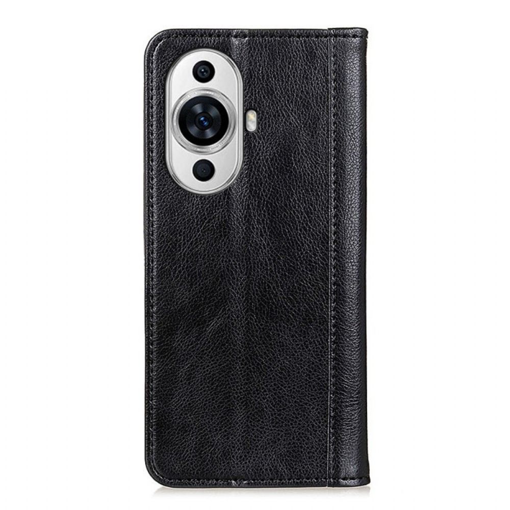 Flip Case Für Huawei Nova 12s Spaltleder