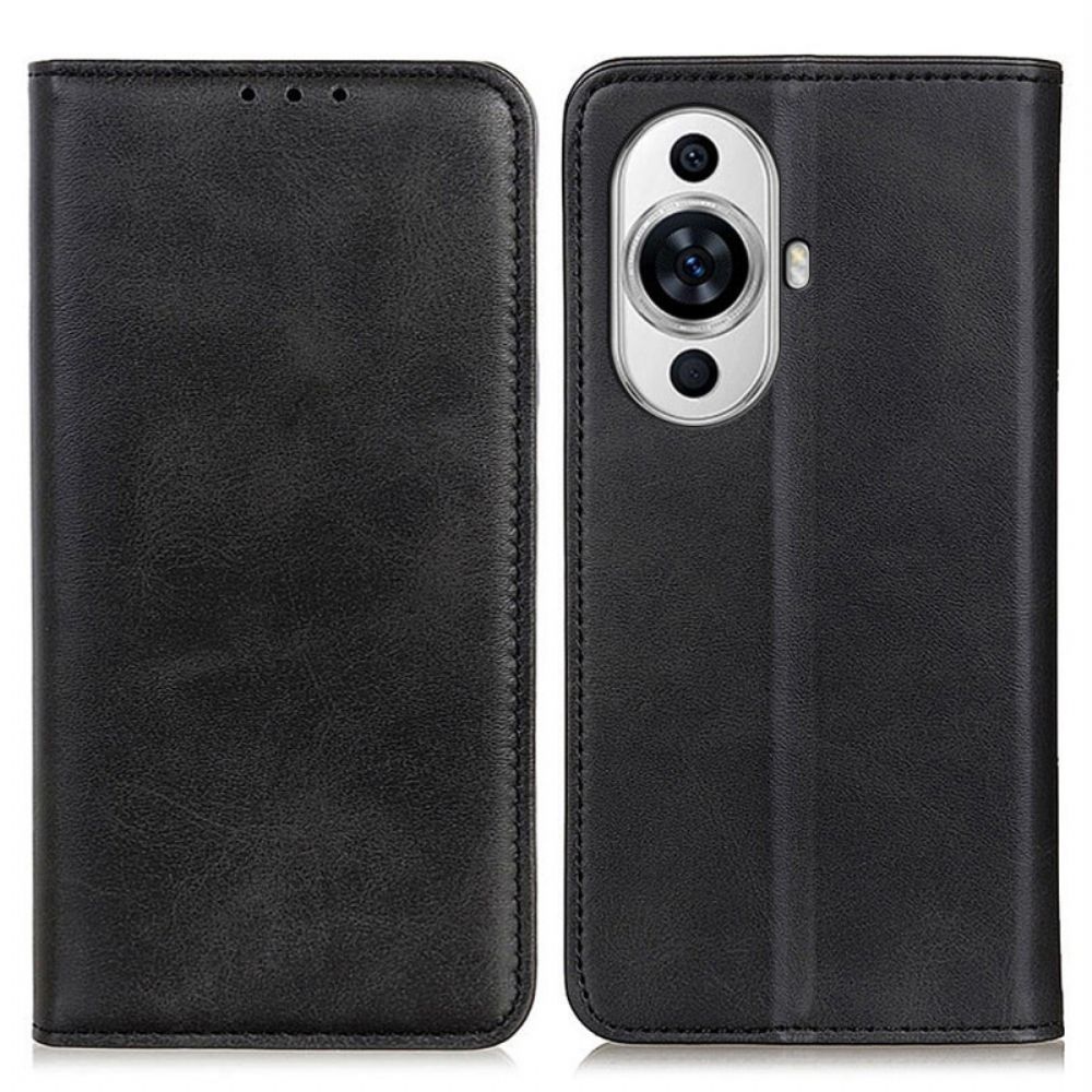 Flip Case Huawei Nova 12s Ledereffekt