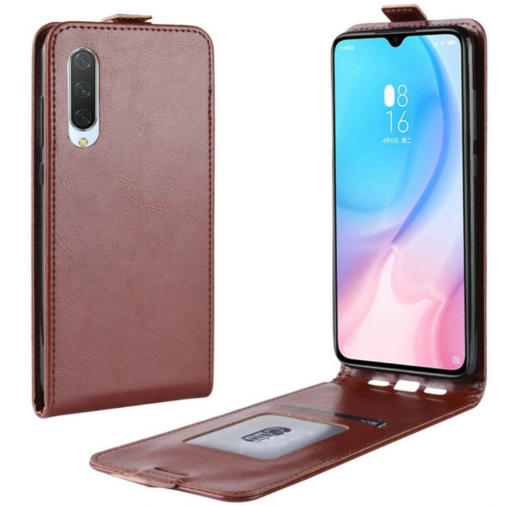 Lederhüllen Für Xiaomi Mi 9 Lite Flip Case Faltbarer Ledereffekt