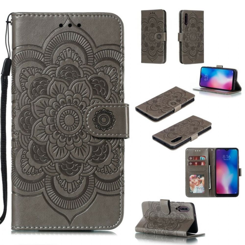 Flip Case Für Xiaomi Mi 9 Vollständiges Mandala