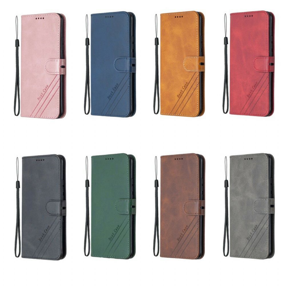 Flip Case Für iPhone 13 Mini Beste Tasche Aus Kunstleder