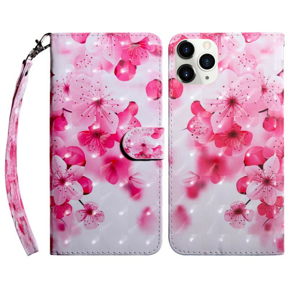 Flip Case Für iPhone 13 Mini Lichtpunkt Blumen Blühen