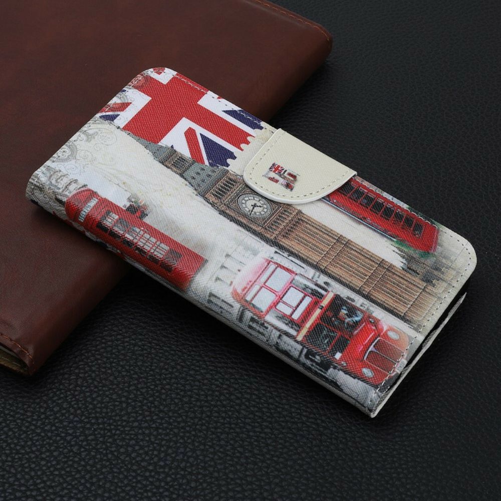 Flip Case Für iPhone 13 Mini Londoner Leben