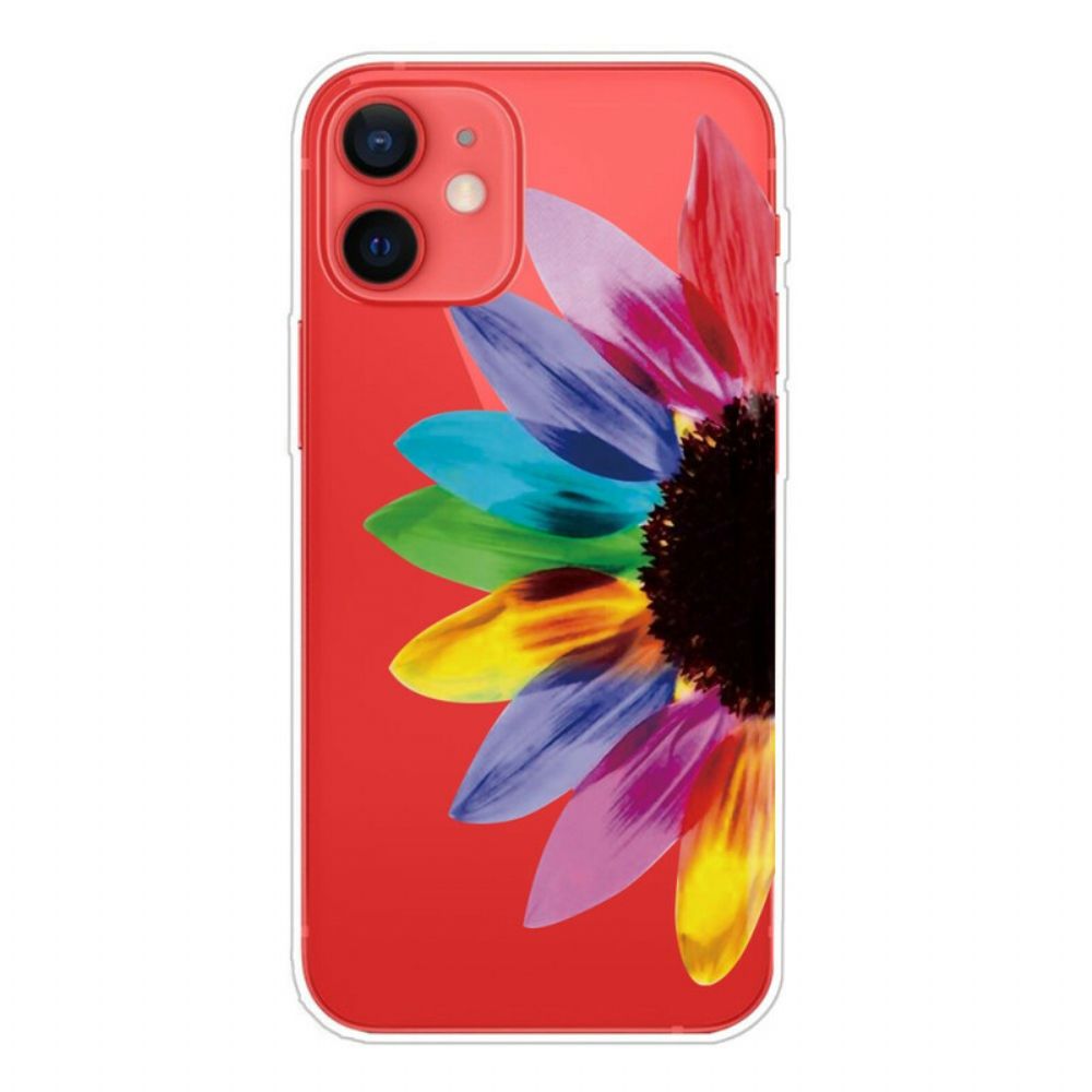 Hülle Für iPhone 13 Mini Bunte Blume