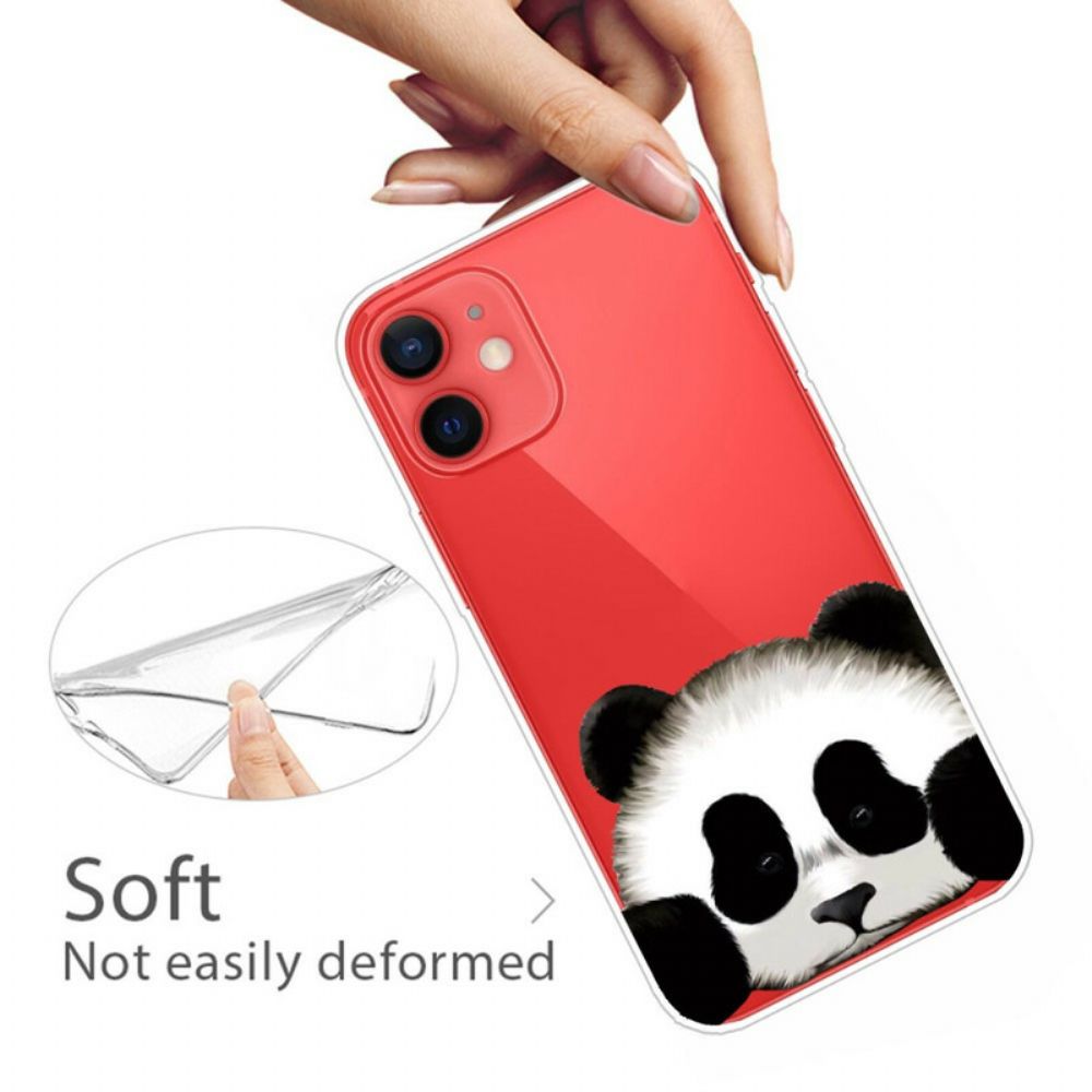 Hülle Für iPhone 13 Mini Durchsichtiger Panda