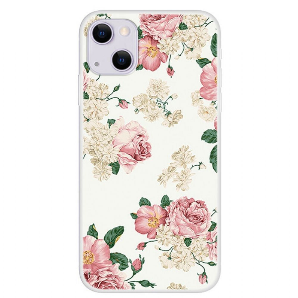 Hülle Für iPhone 13 Mini Freiheitsblumen