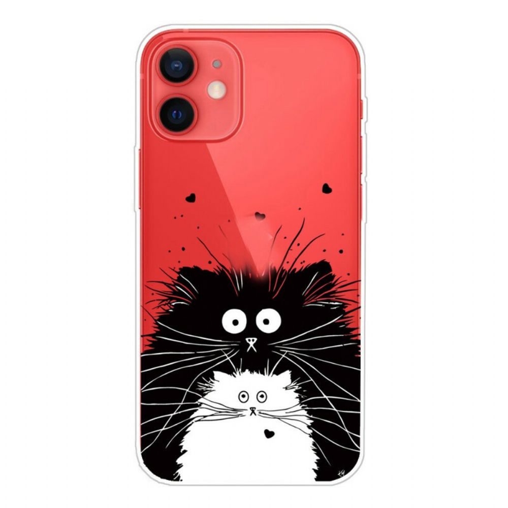 Hülle Für iPhone 13 Mini Sieh Dir Die Katzen An