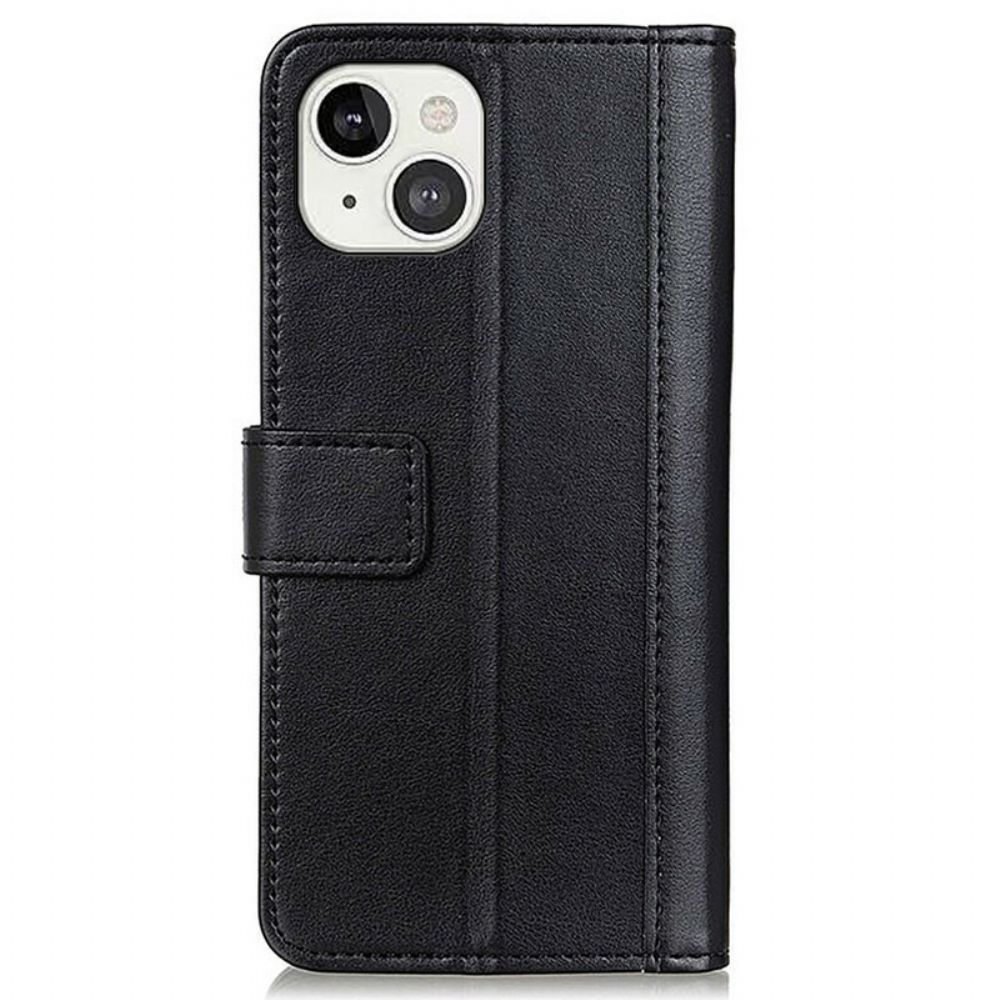 Lederhüllen Für iPhone 13 Mini Leder-stil