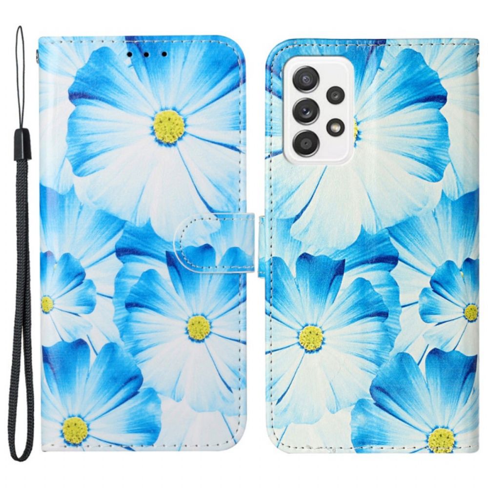 Flip Case Für Samsung Galaxy A33 5G Der Florale Stil