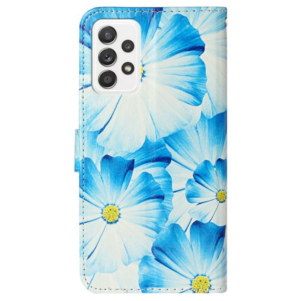 Flip Case Für Samsung Galaxy A33 5G Der Florale Stil