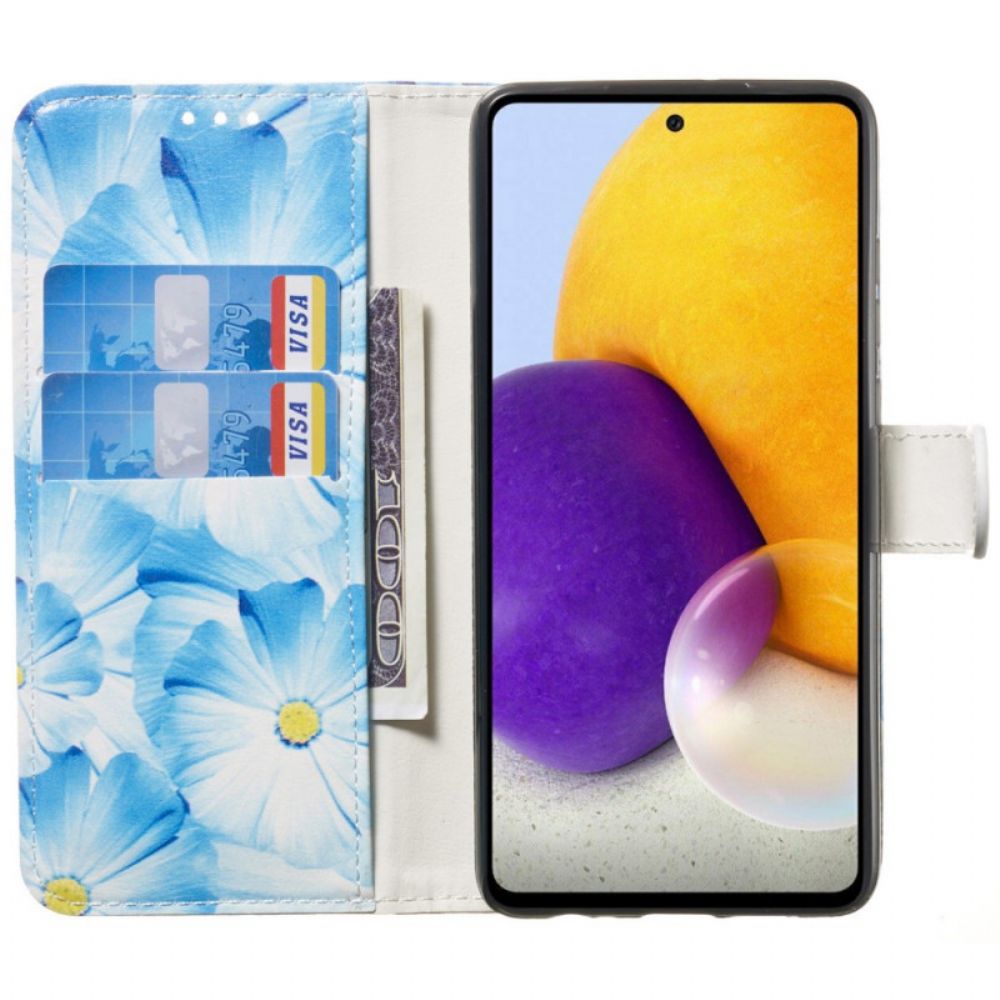 Flip Case Für Samsung Galaxy A33 5G Der Florale Stil