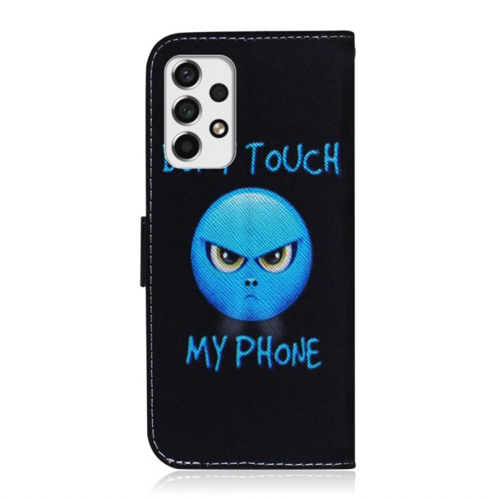 Flip Case Für Samsung Galaxy A33 5G Emoji-telefon