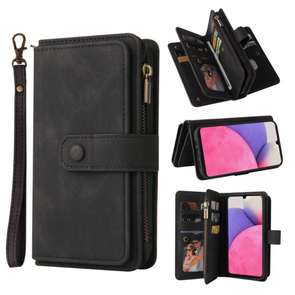 Flip Case Für Samsung Galaxy A33 5G Vintage Multifunktional