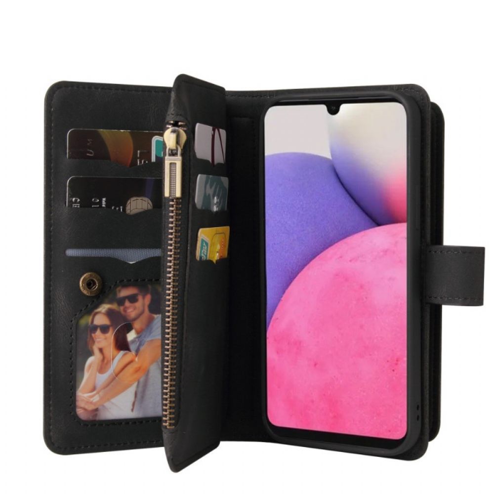 Flip Case Für Samsung Galaxy A33 5G Vintage Multifunktional