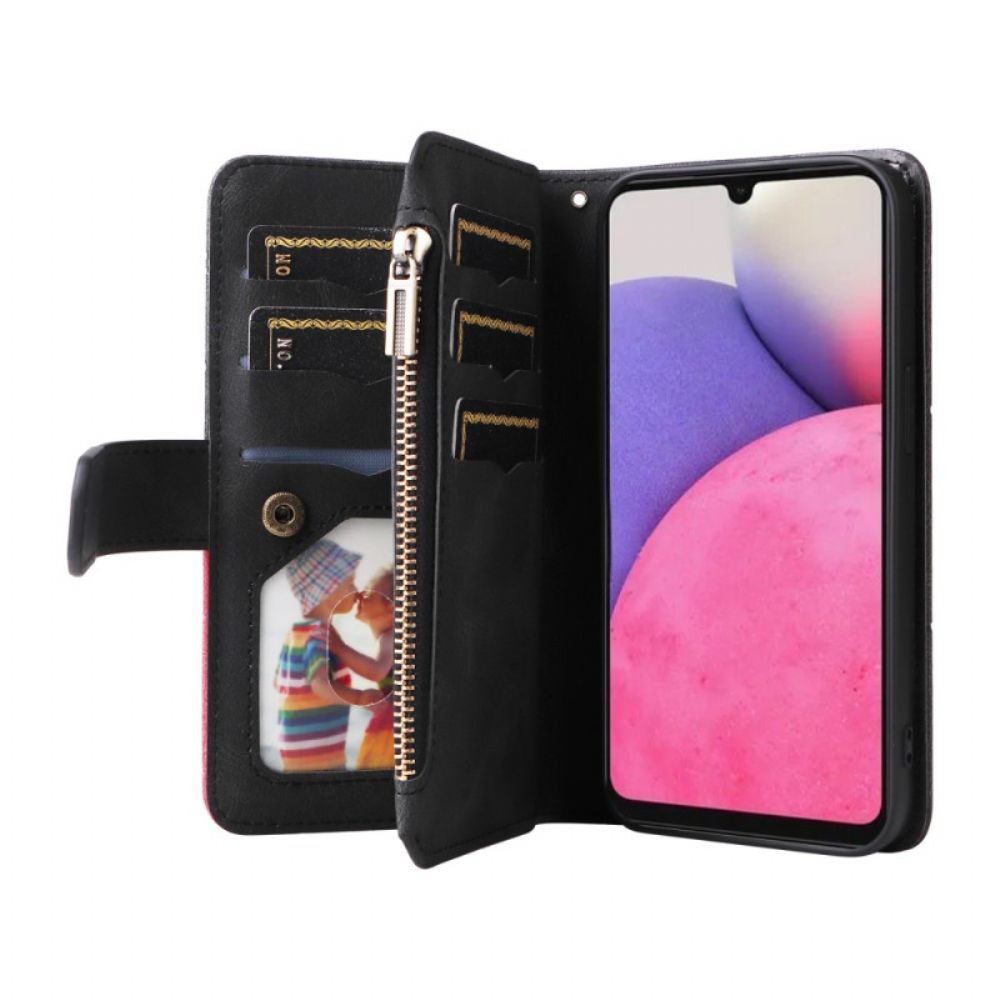 Flip Case Für Samsung Galaxy A33 5G Zweifarbig