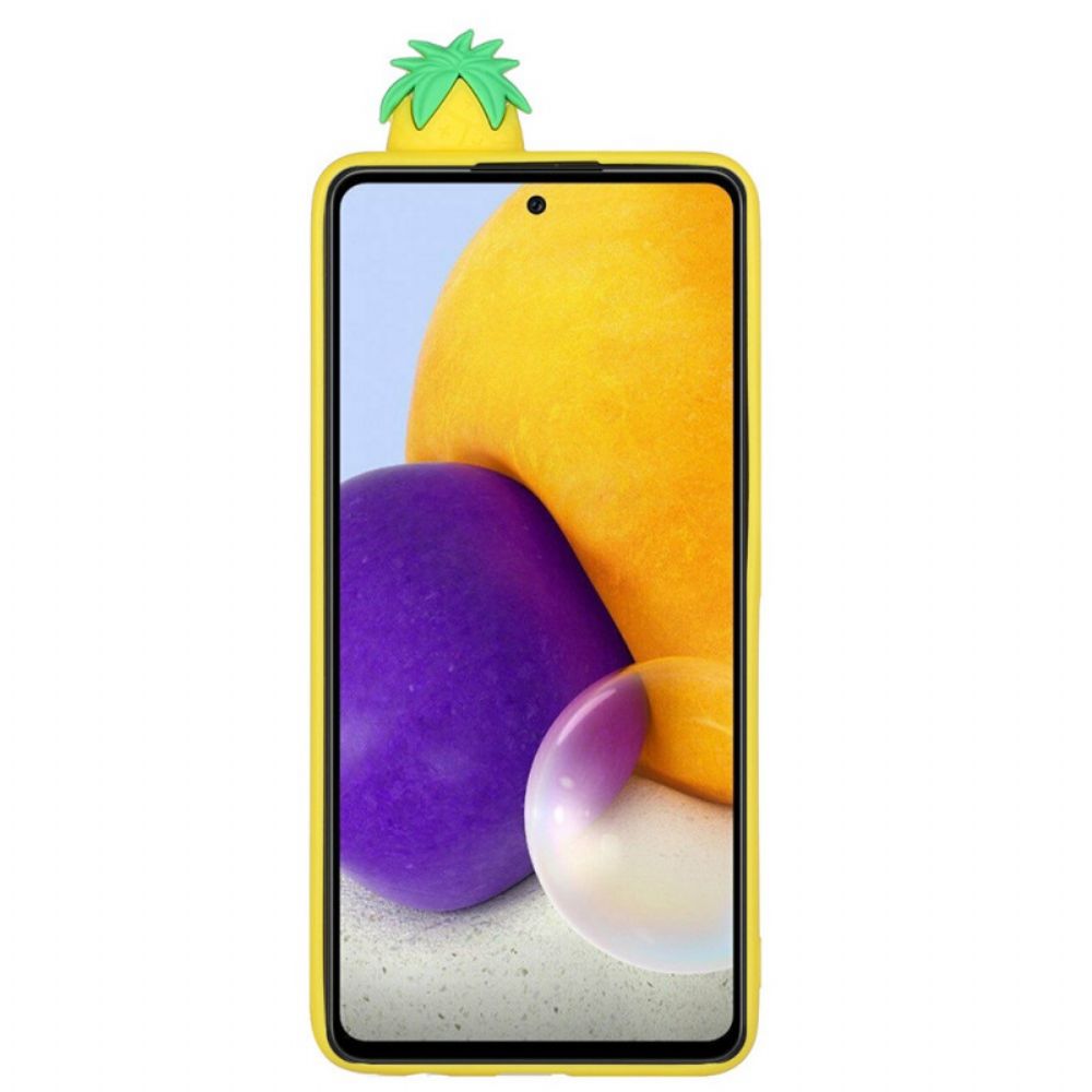 Handyhülle Für Samsung Galaxy A33 5G 3d-brille Ananas