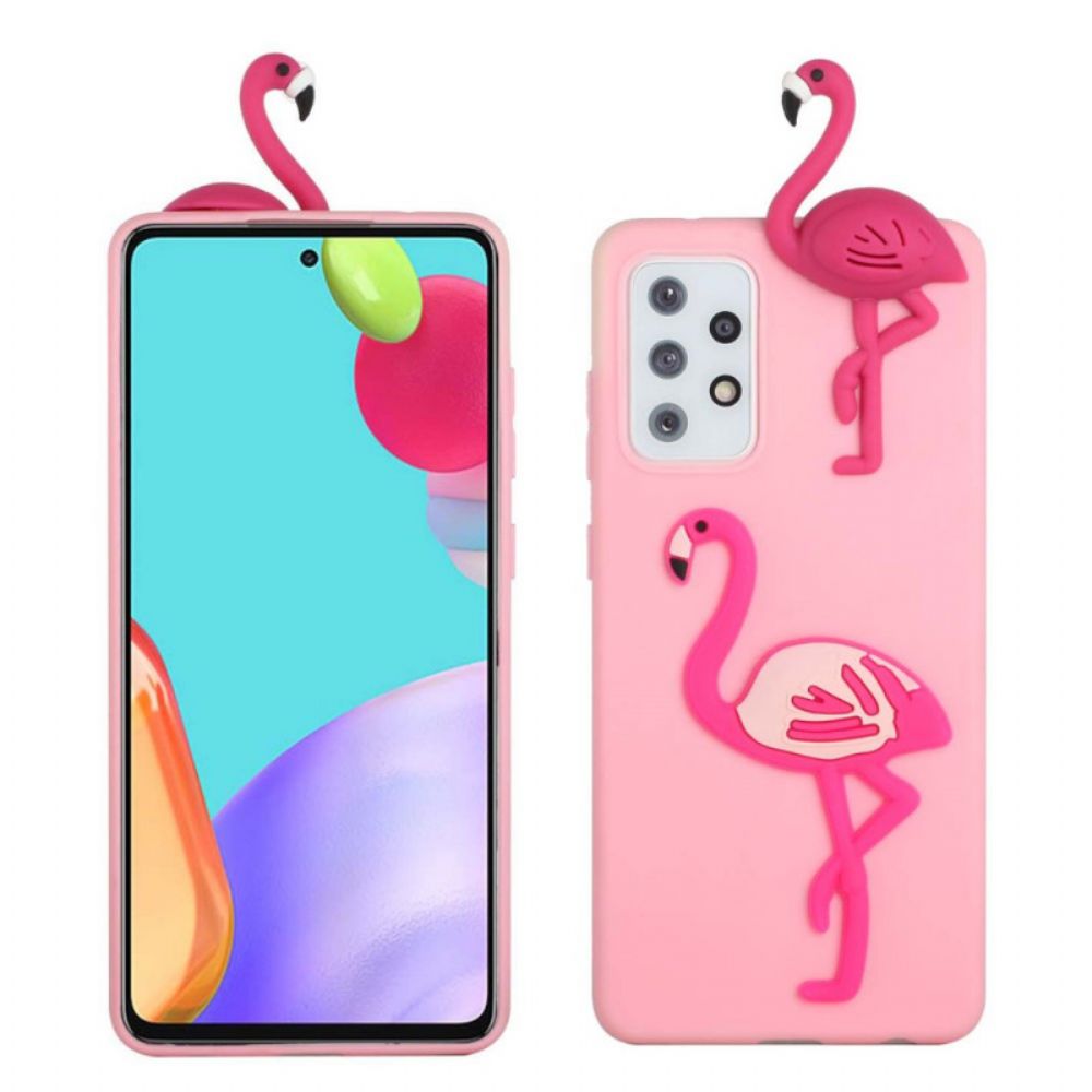 Handyhülle Für Samsung Galaxy A33 5G Flamingo 3d