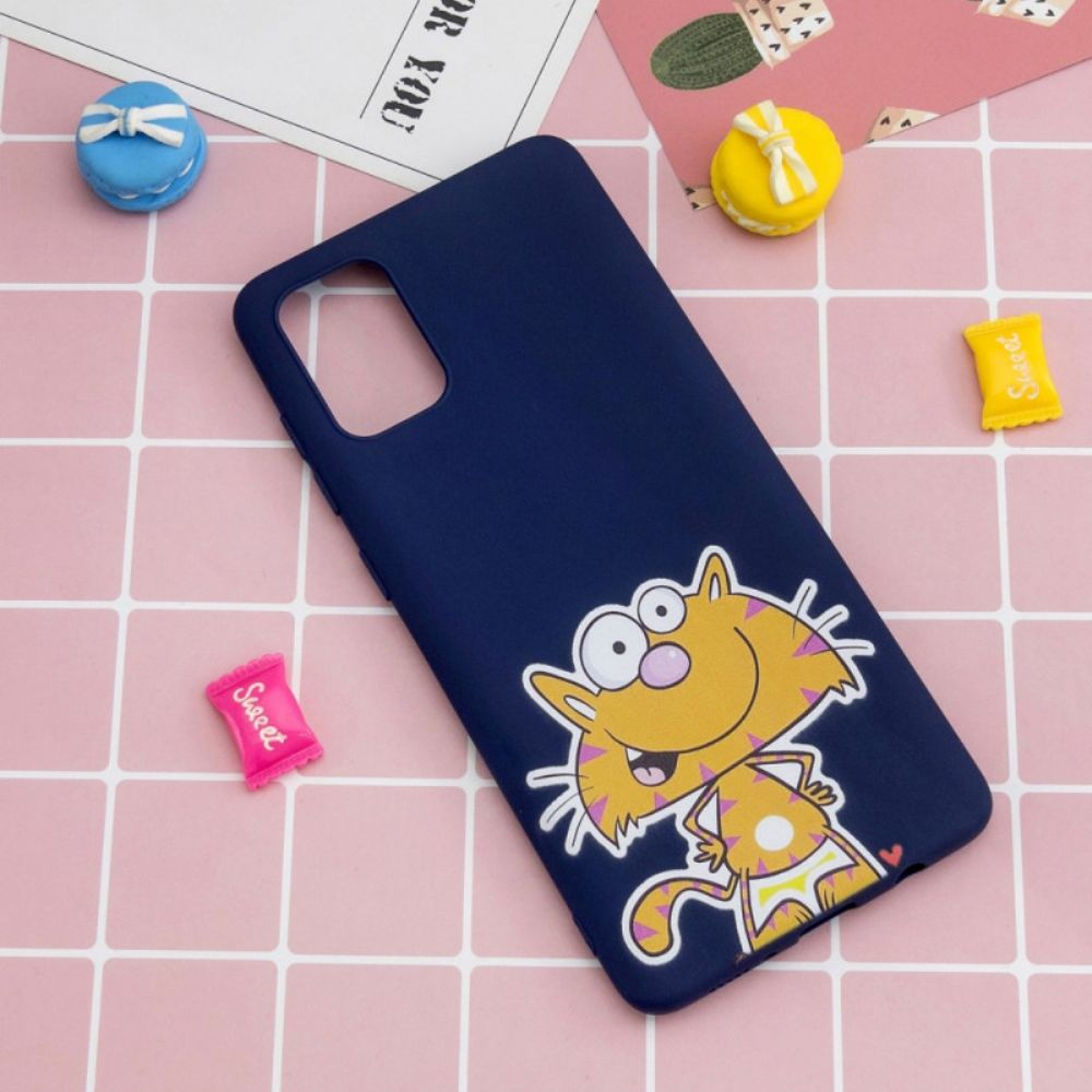 Handyhülle Für Samsung Galaxy A33 5G Karikatur Mit Lanyard