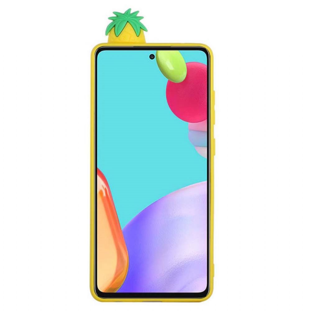 Hülle Für Samsung Galaxy A33 5G 3d Ananas