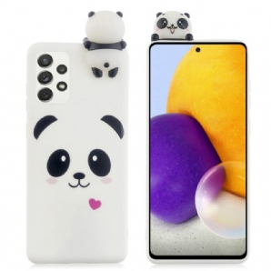 Hülle Für Samsung Galaxy A33 5G Panda-spaß 3d