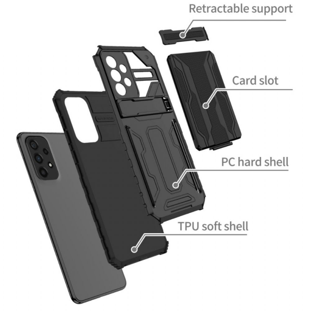 Hülle Für Samsung Galaxy A33 5G Steckkartenhalter Und Ständer