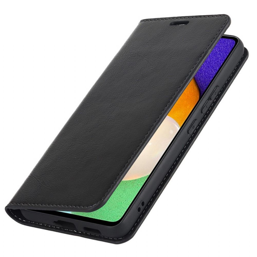 Schutzhülle Für Samsung Galaxy A33 5G Flip Case Echtes Leder